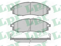 Placute frana NISSAN PICK UP III (D22) (1997 - 2016) LPR 05P1343