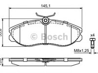 Placute frana NISSAN TERRANO II (R20) (1992 - 2007) Bosch 0 986 424 204