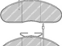 Placute frana NISSAN TRADE caroserie inchisa combi FERODO FVR792