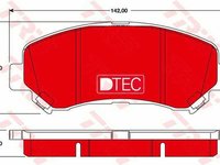 Placute frana NISSAN X-TRAIL T31 TRW GDB3467DTE