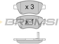 Placute frana OPEL ADAM BREMSI BP3294