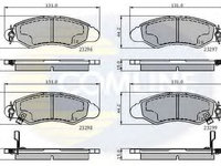 Placute frana OPEL AGILA (A) (H00) (2000 - 2007) COMLINE CBP3814