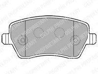 Placute frana OPEL AGILA (B) (H08) (2008 - 2016) DELPHI LP1865