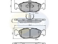 Placute frana OPEL ASTRA F (56_, 57_) (1991 - 1998) COMLINE CBP0134