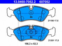 Placute frana OPEL ASTRA F CLASSIC hatchback (1998 - 2002) ATE 13.0460-7052.2