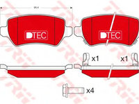 Placute frana OPEL ASTRA G combi (F35_) (1998 - 2009) TRW GDB1515DTE