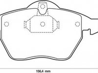 Placute frana OPEL ASTRA G combi F35 JURID 571997JC