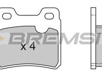 Placute frana OPEL ASTRA G hatchback F48 F08 BREMSI BP2418