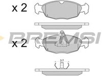 Placute frana OPEL ASTRA G limuzina F69 BREMSI BP2520