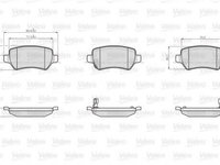 Placute frana OPEL COMBO caroserie inchisa/combi (2001 - 2016) VALEO 872417