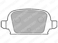 Placute frana OPEL CORSA C (F08, F68) (2000 - 2009) DELPHI LP1677