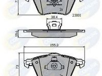 Placute frana OPEL SIGNUM COMLINE CBP01752