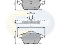 Placute frana OPEL VECTRA B (36_) (1995 - 2002) COMLINE CBP0749