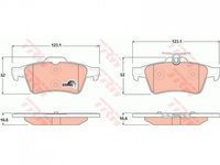 Placute frana Opel VECTRA C GTS 2002-2016 #3 0252413716