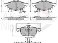 Placute frana OPEL ZAFIRA A F75 COMLINE ADB3583