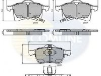 Placute frana OPEL ZAFIRA A F75 COMLINE CBP3583