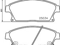 Placute frana OPEL ZAFIRA TOURER C (P12) (2011 - 2016) MTR 12157534