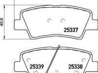 Placute frana P 30 094 BREMBO