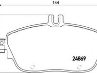 Placute frana P 50 093 BREMBO pentru Mercedes-benz B-class Mercedes-benz Sls Mercedes-benz A-class Mercedes-benz Cla Mercedes-benz Gla-class