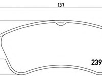 Placute frana P 61 066 BREMBO pentru CitroEn C3 Peugeot 208 CitroEn Xsara Peugeot 207 Peugeot 206 CitroEn Ds3 Peugeot 307 CitroEn C2 CitroEn C4 CitroEn Berlingo