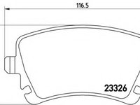 Placute frana P 85 064 BREMBO pentru Vw Phaeton