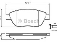 Placute frana PEUGEOT 307 Estate (3E) (2002 - 2016) Bosch 0 986 494 038