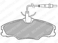 Placute frana PEUGEOT 406 Break 8E F DELPHI LP985