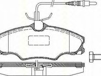 Placute frana PEUGEOT 406 Break 8E F TRISCAN 811028002