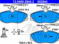 Placute frana PEUGEOT 607 (9D, 9U) (2000 - 2016) ATE 13.0460-2844.2