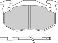 Placute frana RENAULT CLIO   (B/C57_, 5/357_) (1990 - 1998) FERODO FDB440