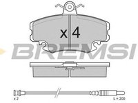 Placute frana RENAULT CLIO I B C57 5 357 BREMSI BP2590