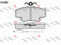 Placute frana RENAULT CLIO II BB0 1 2 CB0 1 2 FTE BL1323B2