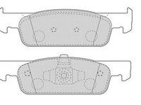 Placute frana RENAULT CLIO IV WAGNER WBP25702A