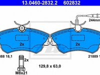 Placute frana RENAULT ESPACE III JE0 ATE 13046028322