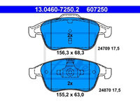 Placute frana Renault Grand Scenic 3 (Jz0/1 ), 2009-2016, Laguna Cupe (Dt0/1), 09.2008-2015, Latitude (L70 ), 07.2010-, ATE