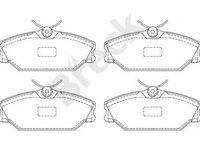 Placute frana RENAULT LAGUNA I Estate (K56_) (1995 - 2001) Break 23172 00 702 00