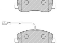 Placute frana RENAULT MASTER III platou sasiu EV HV UV FERODO FVR4347