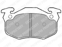 Placute frana RENAULT MEGANE I Grandtour KA0 1 DELPHI LP836