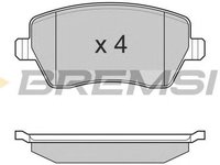 Placute frana RENAULT SYMBOL II LU1 2 BREMSI BP3026