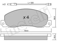 Placute frana RENAULT TRAFIC caroserie TXX METELLI 2200980