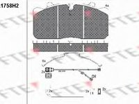 Placute frana RENAULT TRUCKS Midlum FTE BL1758H2