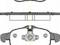 Placute frana SAAB 9-3 combi YS3F TRISCAN 811024020