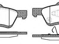 Placute frana SAAB 9-7X ROADHOUSE 21124