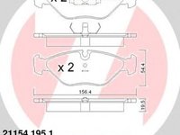 Placute frana SAAB 900 I AC4 AM4 ZIMMERMANN 211541951