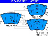 Placute frana SEAT LEON (1P1) (2005 - 2012) ATE 13.0460-7227.2