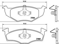 Placute frana SKODA FABIA Combi 6Y5 BREMBO P85025