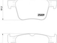 Placute frana SKODA SUPERB combi (3V5) (2015 - 2016) BREMBO P 85 124