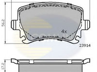 Placute frana SKODA YETI (5L) (2009 - 2016) COMLINE CBP01284