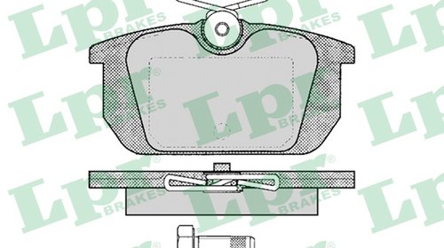 Placute frana spate Fiat Coupe/Alfa Romeo 146