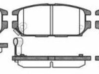 Placute frana spate Hyundai Santamo, 10.1998-12.2002, marca SRLine S70-1365